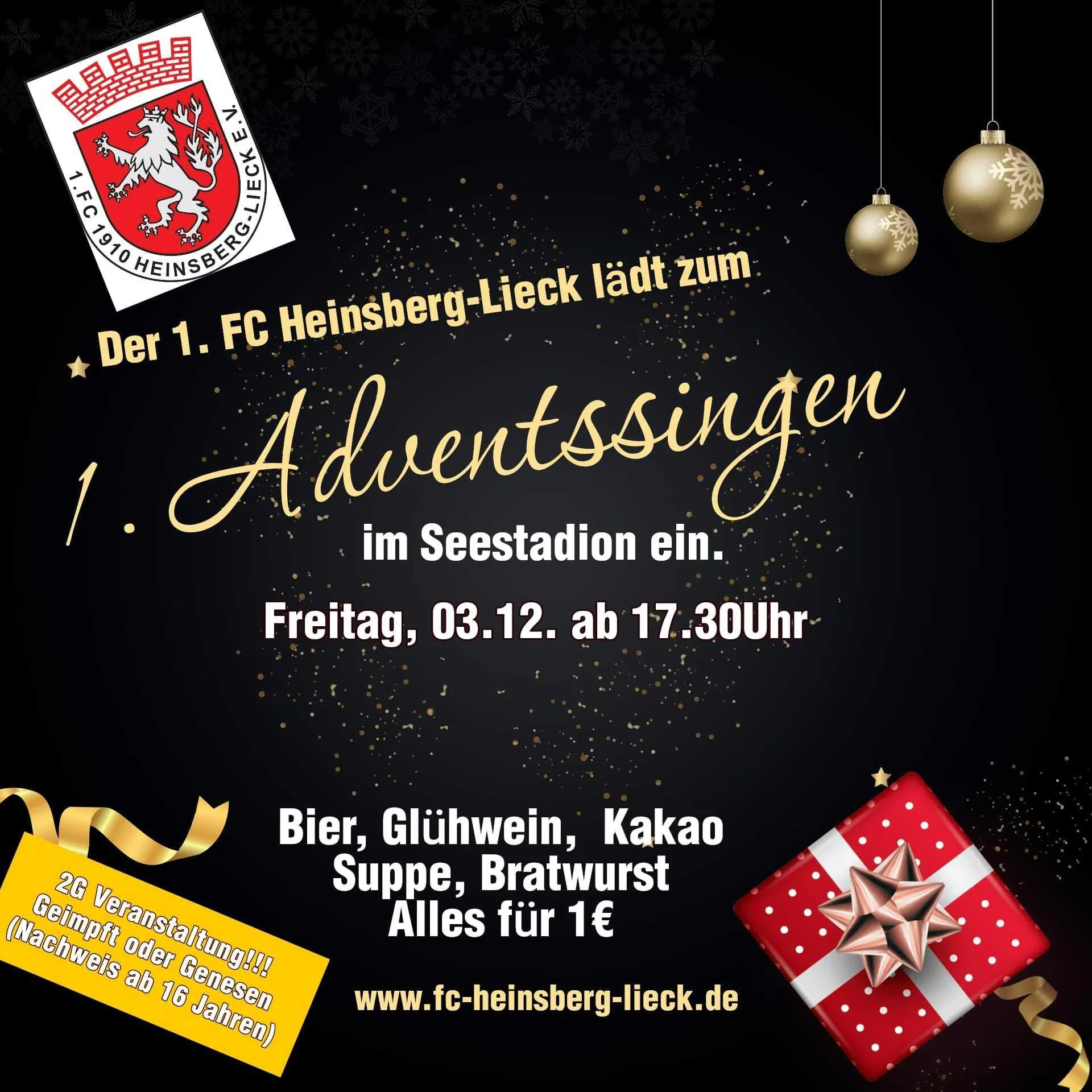1. Adventssingen