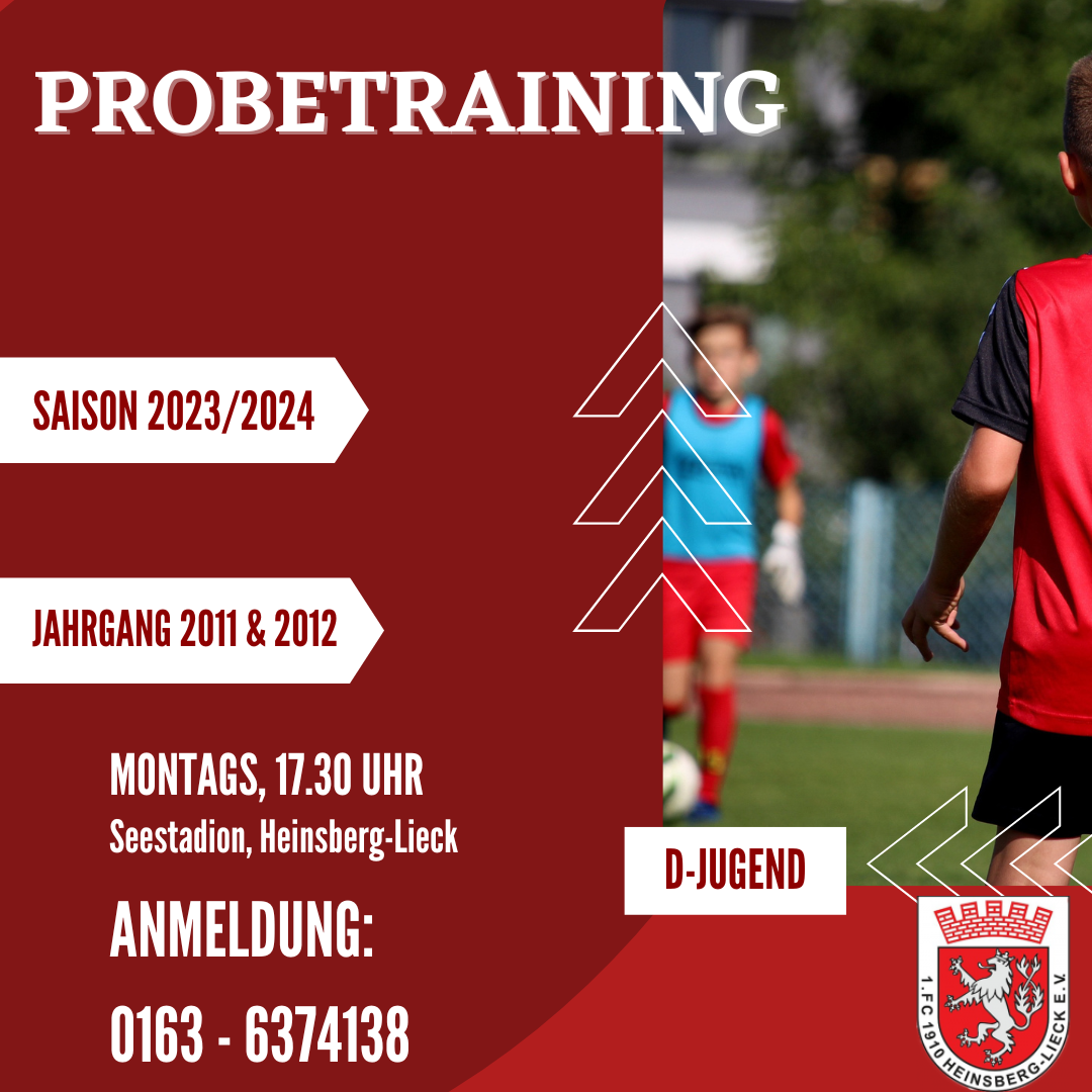 Probetraining D-Jugend