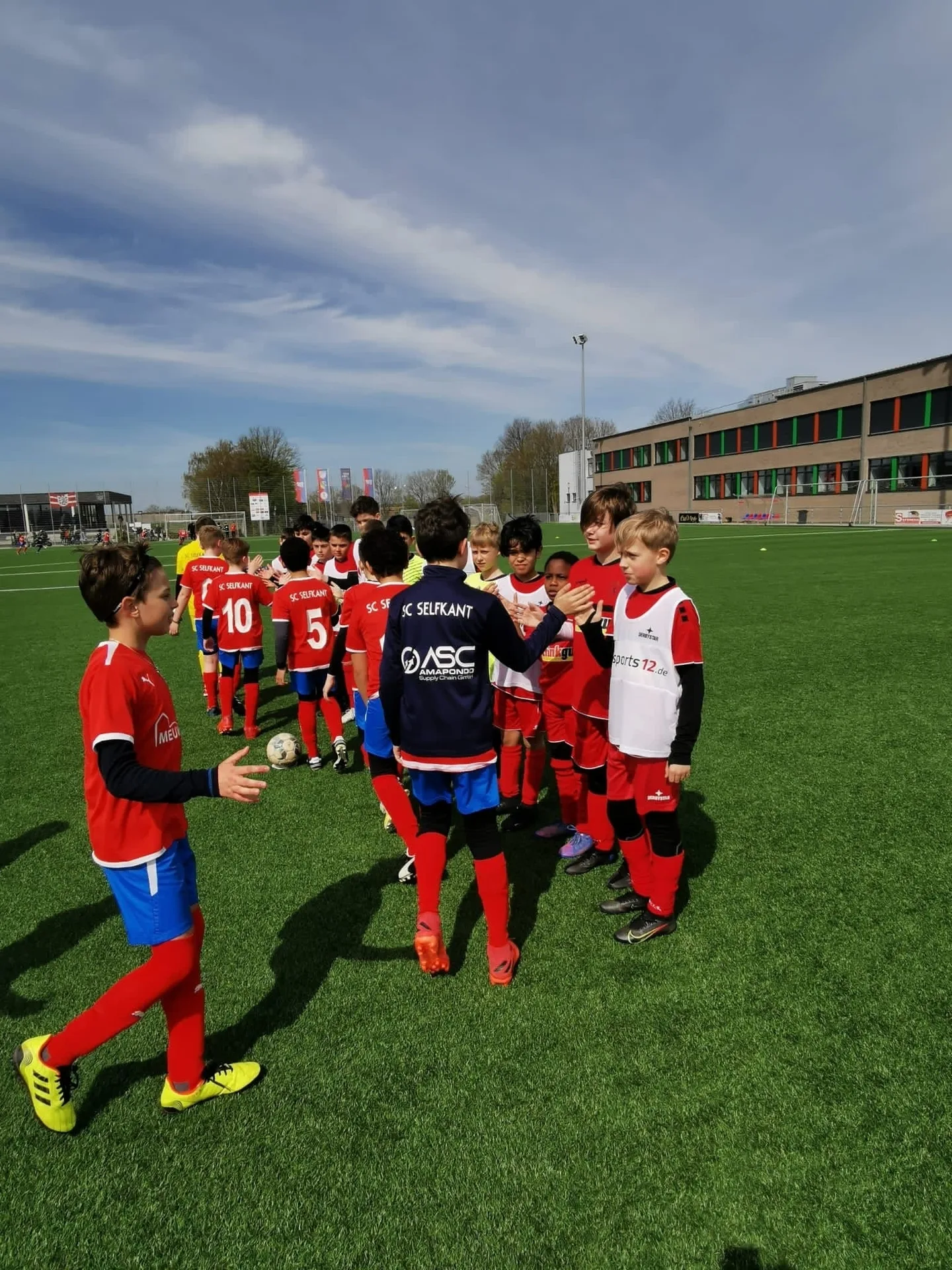 Freundschaftsspiel der E-Jugend gegen SC Selkant