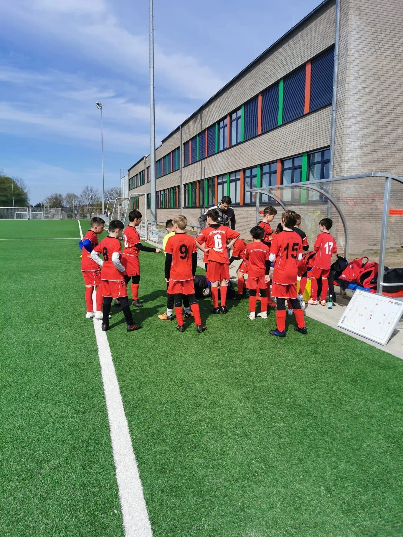 Freundschaftsspiel der E-Jugend gegen SC Selkant
