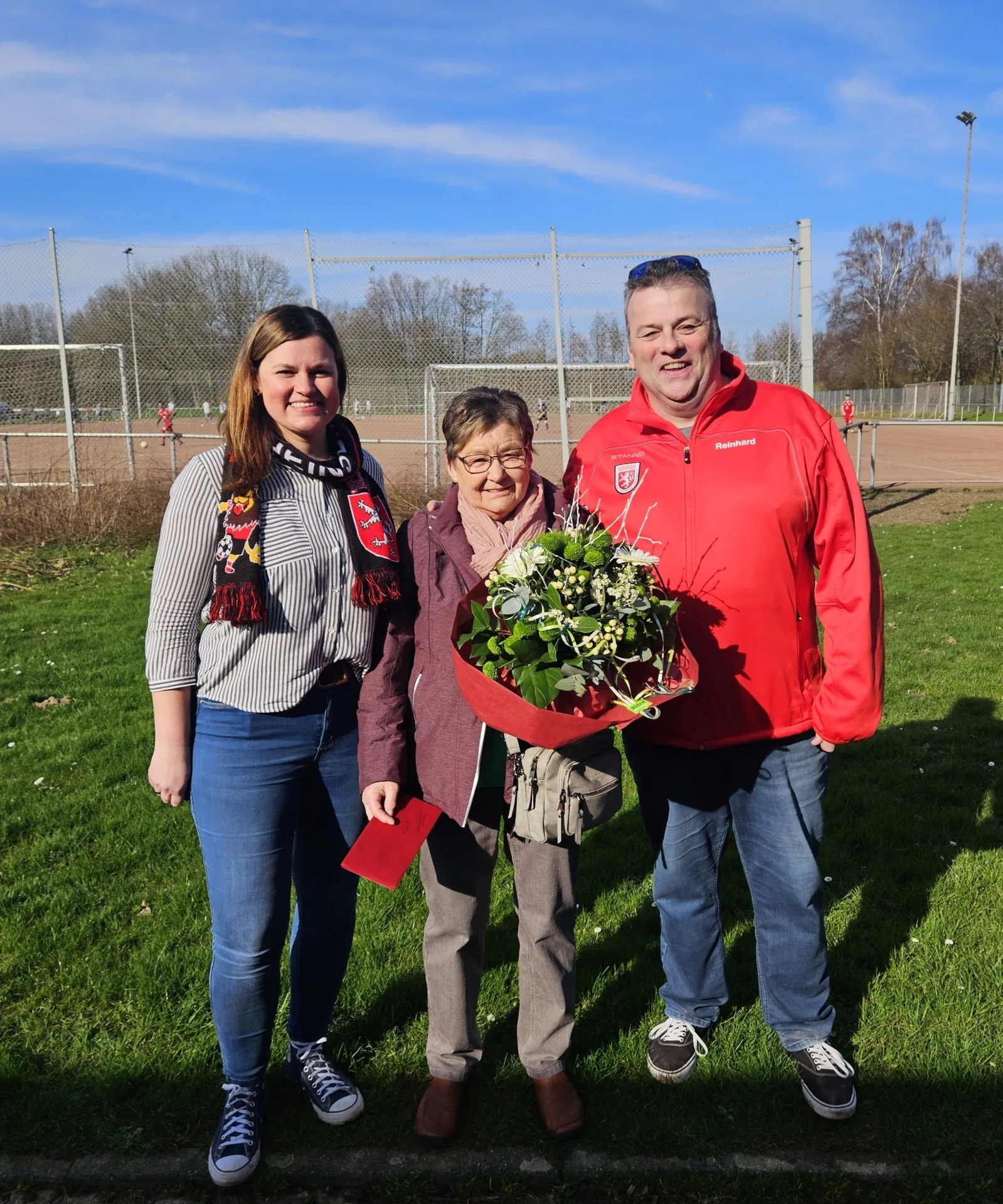 Dankeschön für besonderes Engagement