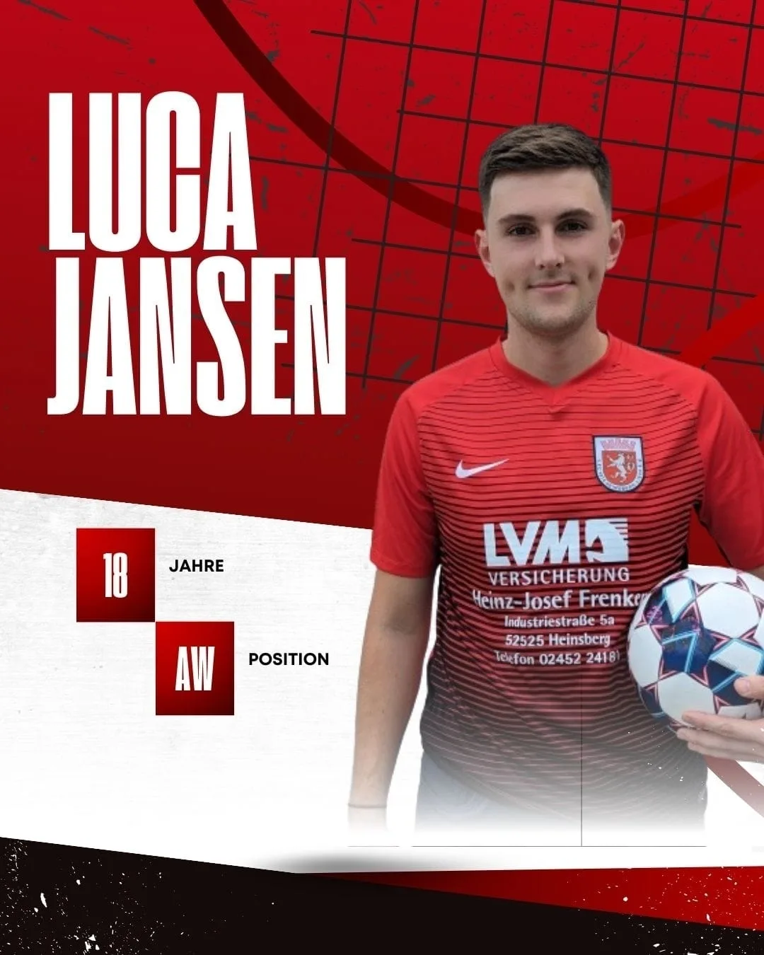 Neuzugang Juni 2024 - Luca Jansen