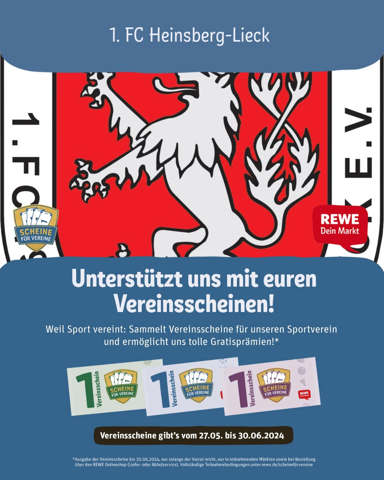 Scheine für Vereine