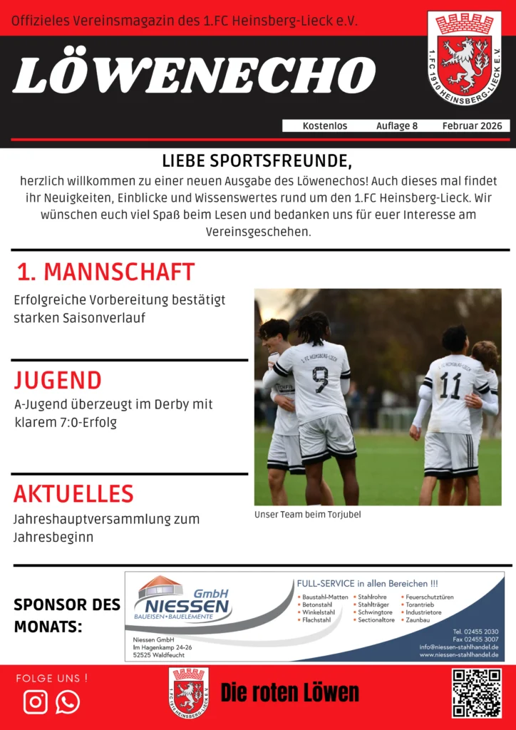 Löwenecho Februar 2026 – Seite 1