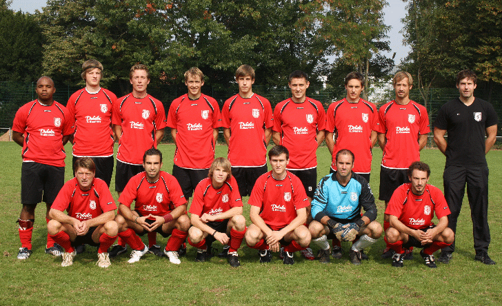 Unsere 1. Mannschaft im Jubiläumsjahr 2010.