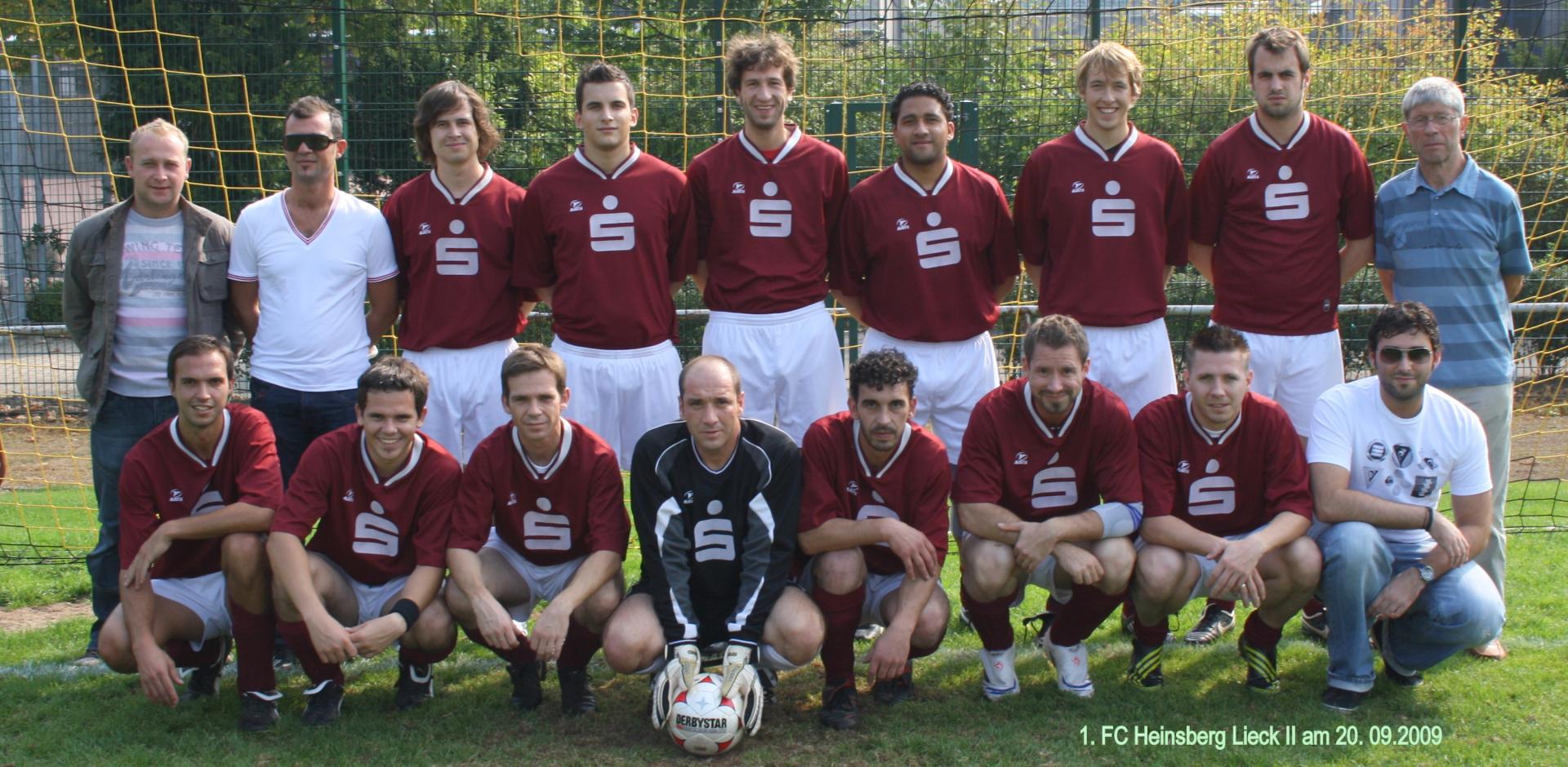 Unsere 2. Mannschaft im Jubiläumsjahr 2010.