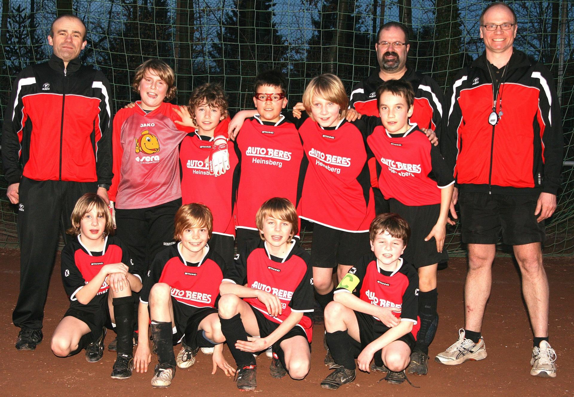 Unsere E1-Jugend im Jubiläumsjahr 2010.